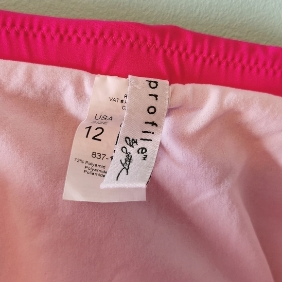 Gottex Profile Bikini Bottom Fuschia 12 New - Picture 3 of 6